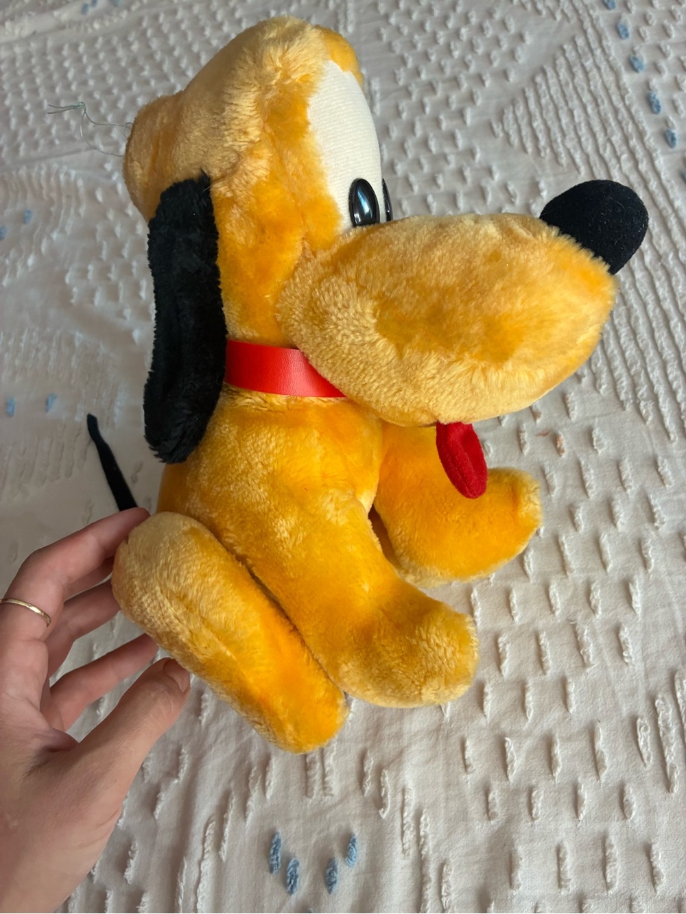 Vintage Walt Disney Pluto plush.